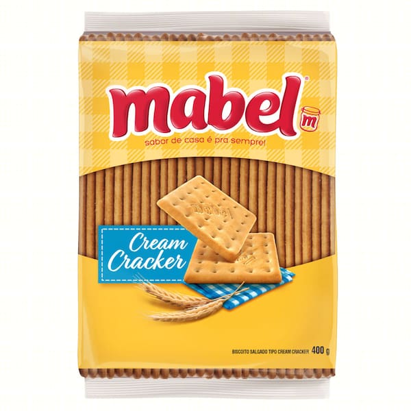 imagem de BISC MABEL 300G CREAM CRACKER