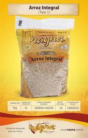 imagem de ARROZ NAYNA 1KG INTEGRAL