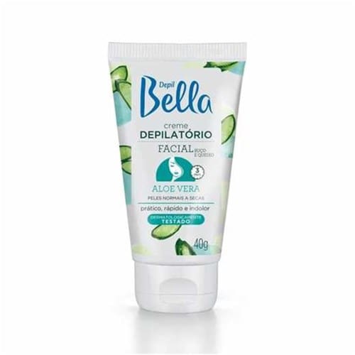 imagem de CERA DEPIL BELLA FACIAL 40G ALOE VERA