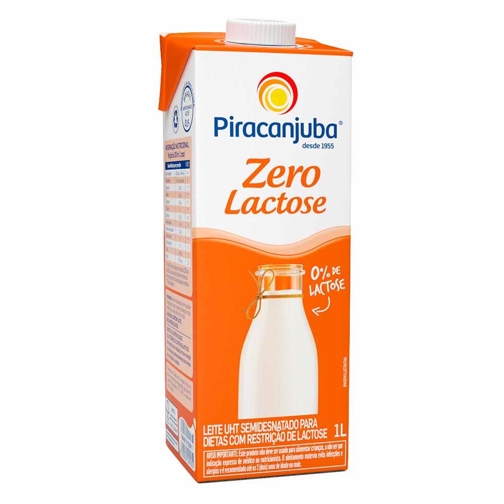 imagem de LEITE UHT PIRACANJUBA 1LT SEMIDESNADO 0 LACTOSE