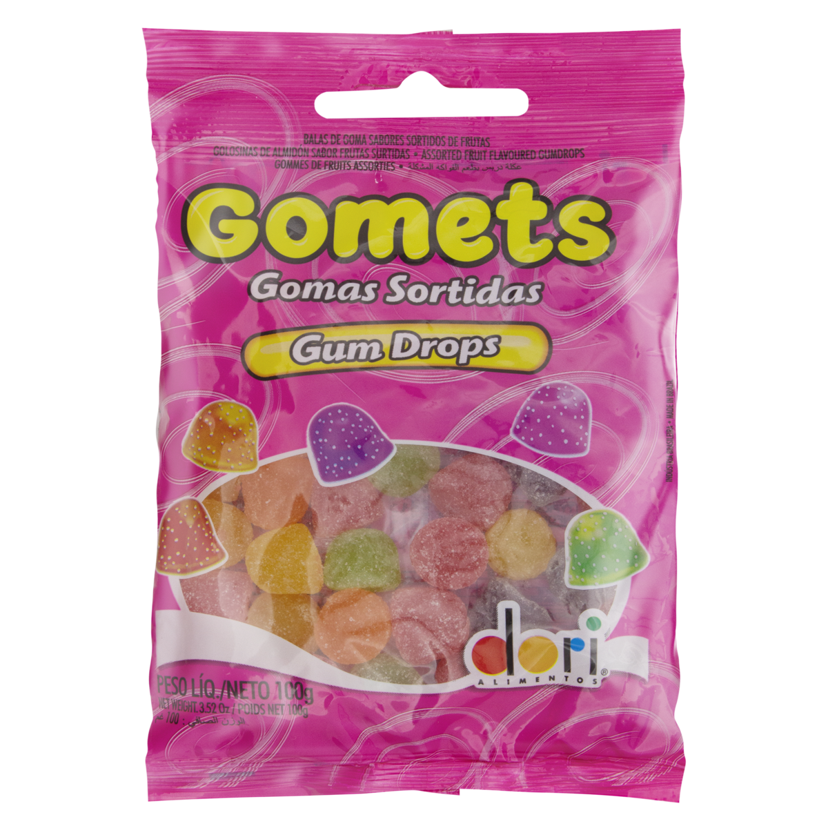 imagem de BALA GOMETS 100G GOMAS SORTIDAS