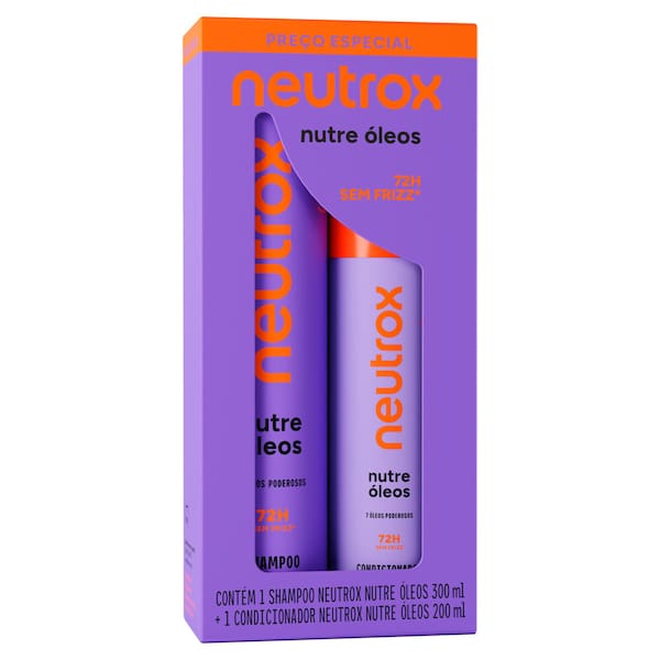 imagem de SH NEUTROX 300ML+COND 200ML NUTRE OLEOS