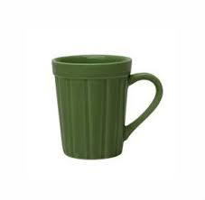 imagem de CANECA PORCELANA 220ML CANELADA COLORIDA