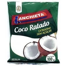 imagem de COCO RALADO ANCHIETA 100G S  ACUCAR