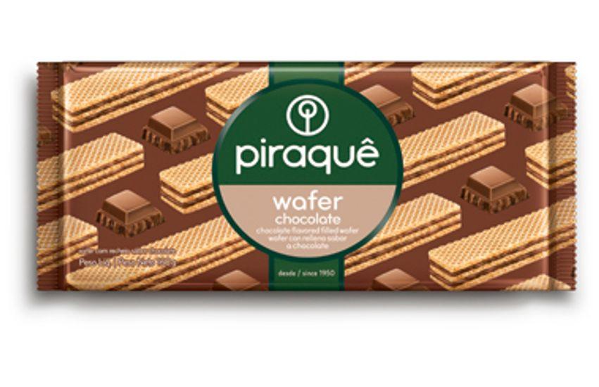 imagem de WAFER PIRAQUE 100G CHOCOLATE