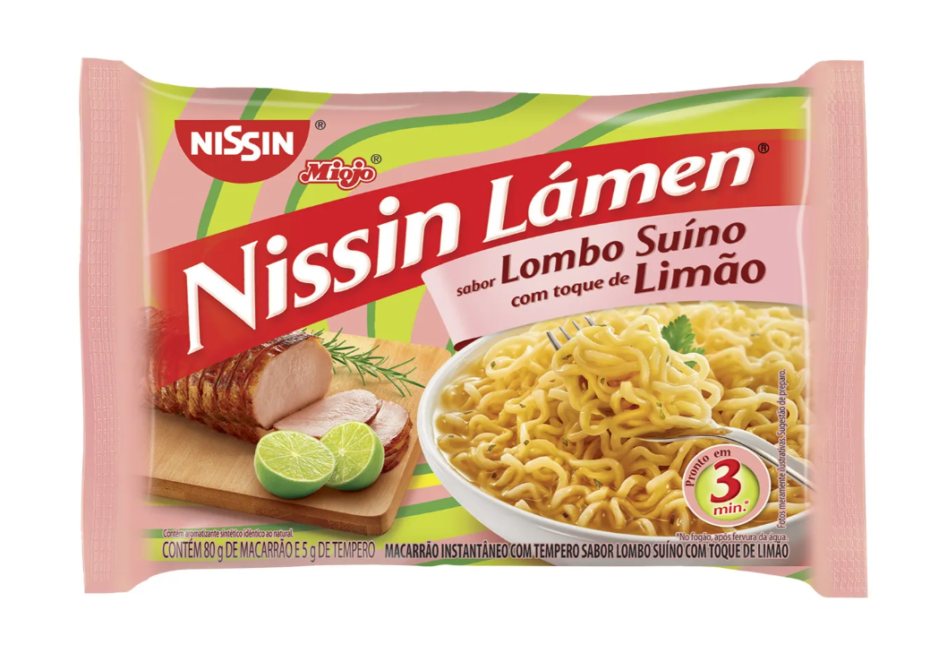 imagem de NISSIN LAMEN 85G LOMBO SUINO TOQUE LIMAO