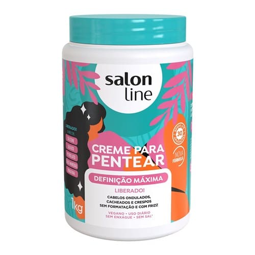 imagem de CR PENTEAR SALON LINE 1KG DEFINICAO ANTIFRIZZ