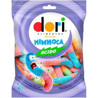 imagem de BALA DORI GELATINA 60G SOUR MINHOCA