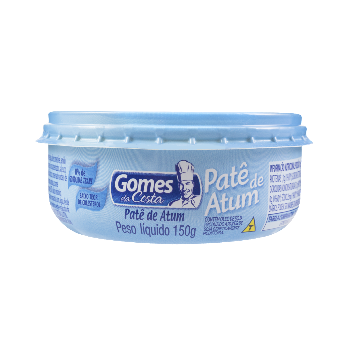 imagem de PATE ATUM GOMES DA COSTA 150G LIGHT