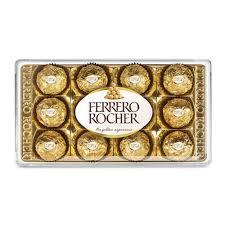 imagem de BOMBOM FERRERO ROCHER BDJ C/12UN 150G