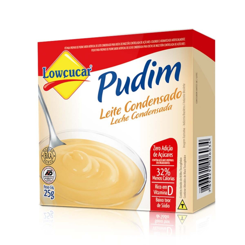 imagem de PO P  PUDIM LOWCUCAR 25G LEITE COND