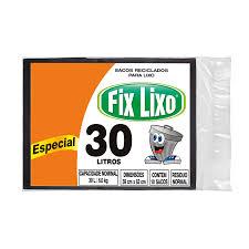 imagem de SACO LIXO FIX LIXO ALMOF 30L C/10 PRETO