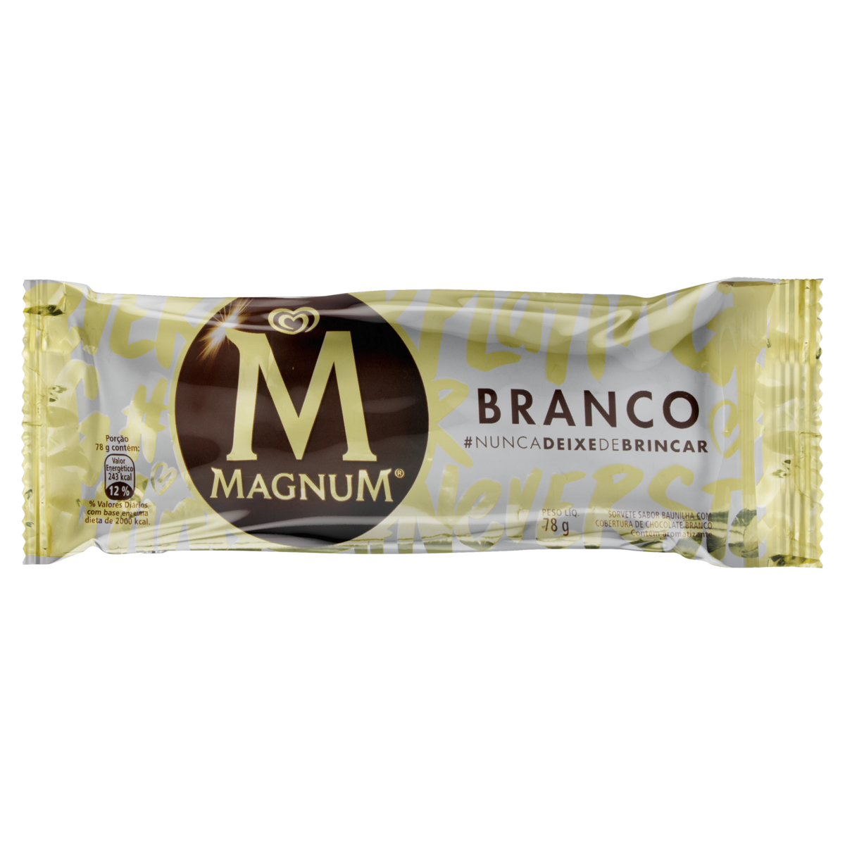 imagem de PICOLE KIBON MAGNUM BRANCO 69G