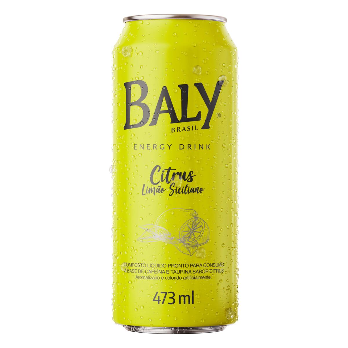 imagem de ENERG BALY 473ML LIMAO SICILIANO