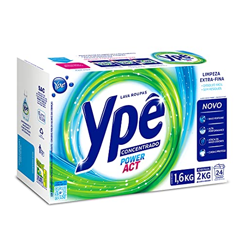 imagem de SABAO EM PO YPE POWER ACT 1,6KG