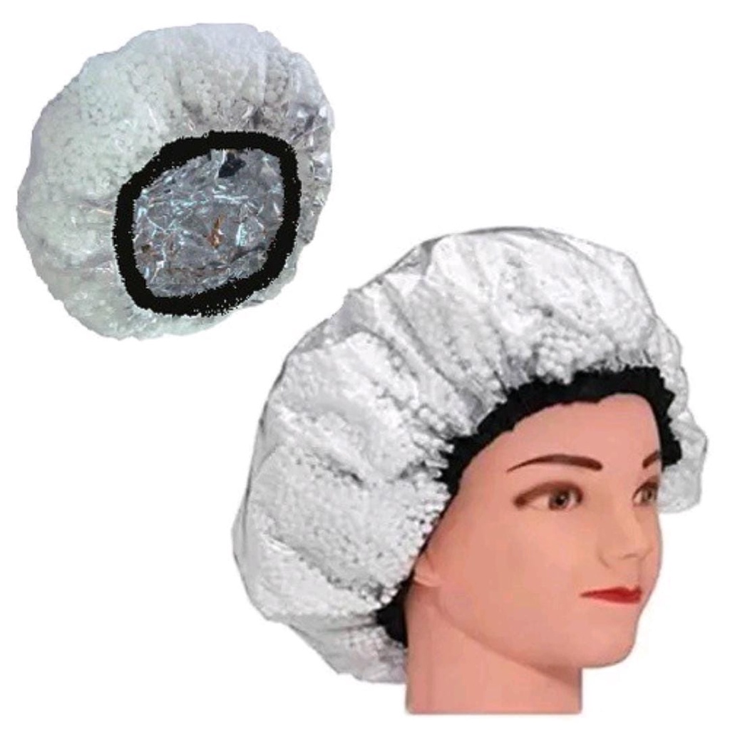imagem de TOUCA ISOPOR METALIZADA KI-BELEZA