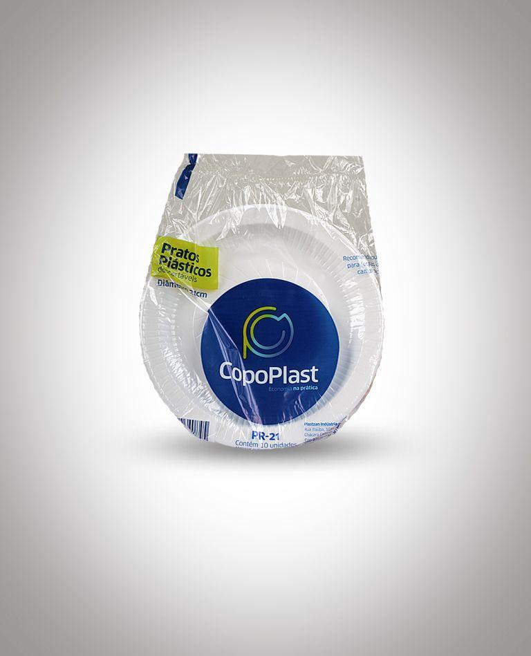 imagem de PRATO DESC COPOPLAST FUNDO 15CM C 10