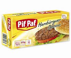 imagem de BIFE HAMBURGUER PIF PAF BOVINO C/12 672G