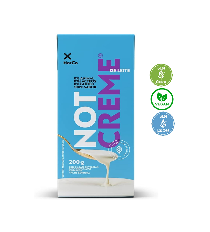 imagem de CREME A BASE DE VEGETAIS 200G NOTCREME