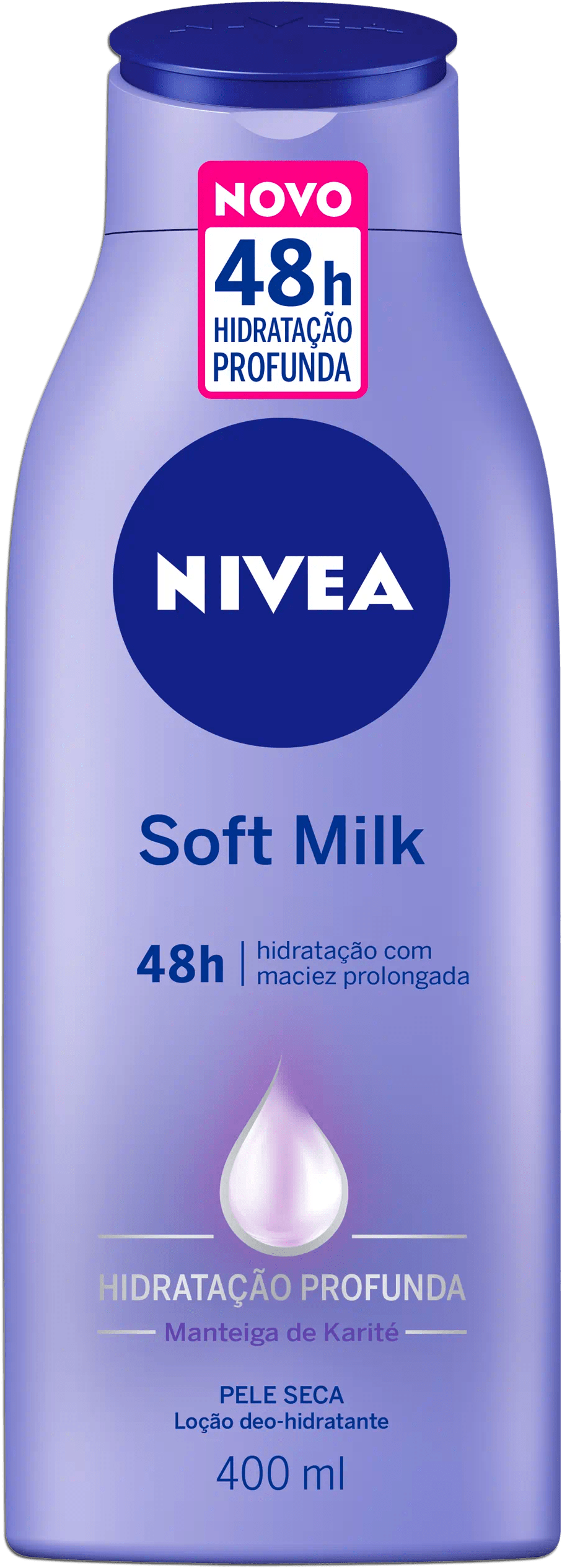 imagem de HIDR NIVEA 400ML SOFT MILK SECA MANTEIGA KARITE