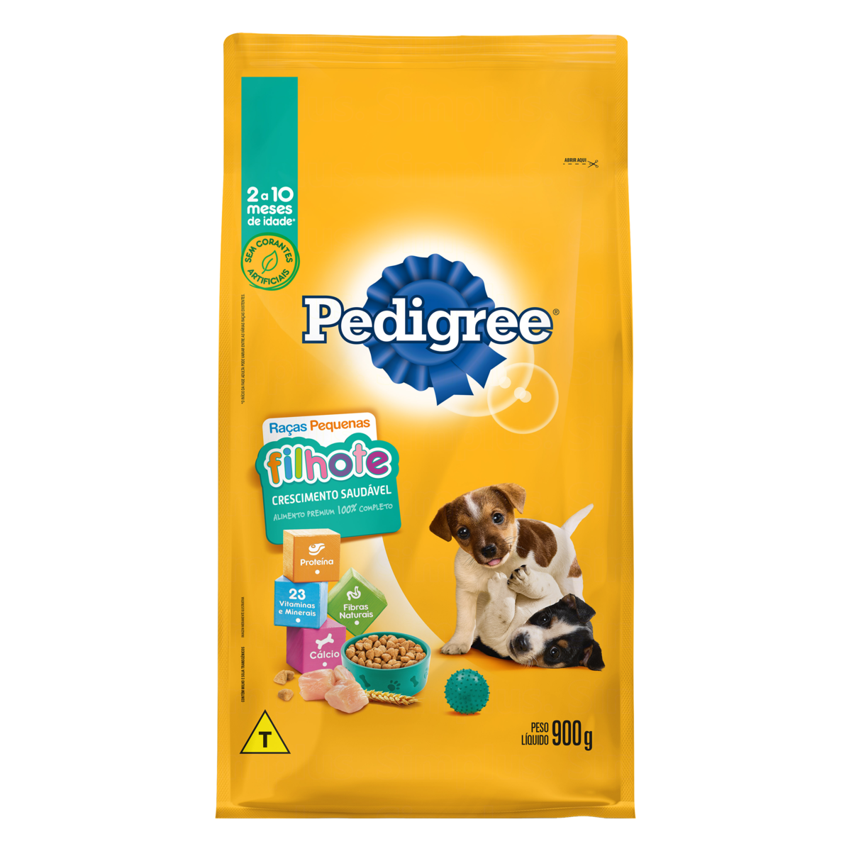 imagem de RACAO P/ CAES PEDIGREE 900G FILHOTE CARNE E CEREAI