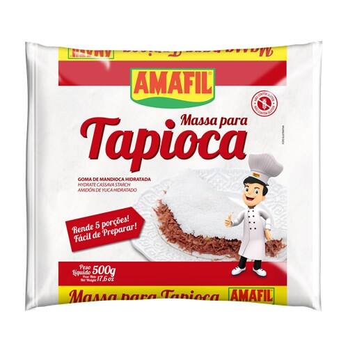 imagem de FECULA DE MANDIOCA  AMAFIL 500G