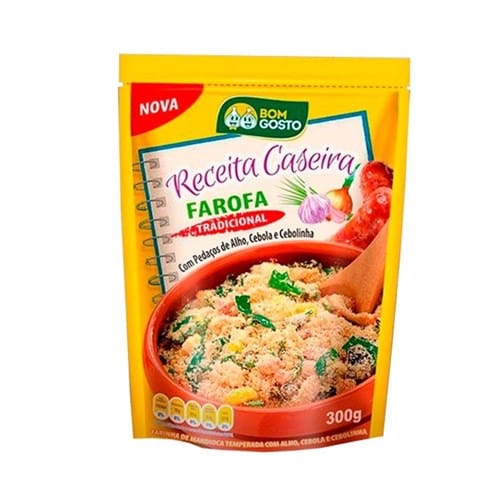 imagem de FAROFA PRONTA  MAND BOM GOSTO 300G TRAD