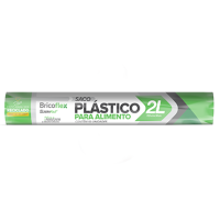 imagem de SACO PLAS P/ALIMENTOS BRICOFLEX 2L C/50 19CMX29CM