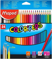 imagem de LAPIS DE COR MAPED 24 CORES COLOR PEPS