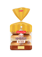 imagem de PAO HAMB DA CASA 600G C/10 DELICIAS DO TRIGO