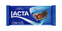 imagem de CHOC BARRA LACTA 90G LEITE OREO
