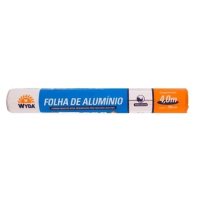 imagem de PAPEL ALUMINIO WYDA 30CMX4M