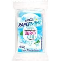 imagem de LAMINA BUCAL PAPERMINT 600MG EXT FORTE ZERO ACUCAR