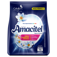 imagem de SABAO PO AMACITEL 800G TOQUE DE POESIA SACHE