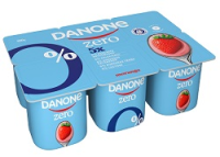 imagem de POLPA DANONE 510G MORANGO ZERO 5X