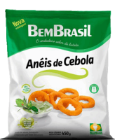 imagem de ANEIS DE CEBOLA  BEM BRASIL 400G