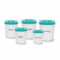 imagem de POTE PLAST MANT RED C 5 PCS TPA ROSCA