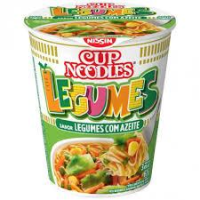 imagem de NISSIN CUP NOODLES 67G LEGUMES C  AZEITE