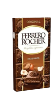 imagem de CHOC FERRERO ROCHER TABLETE 90G AO LEITE