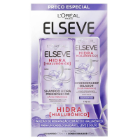 imagem de KIT ELSEVE SH 375ML + COND170ML HIDRA HIALURONICO