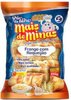 imagem de PAO DE ALHO MAIS DE MINAS 480G FRANGO C  REQUEIJAO