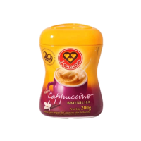 imagem de CAFE TRES CORACOES 200G CAPPUCINO BAUNILHA