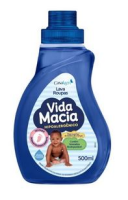 imagem de LAVA ROUPAS VIDA MACIA 500ML GLIC E LAVANDA