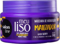 imagem de MASC SALON LINE 300G MEU LISO MATIZADOR