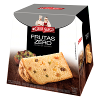 imagem de PANETONE CASA SUICA 400G FRUTAS ZERO ACUCAR