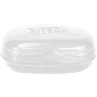 imagem de SABONETEIRA C/ TAMPA BRANCA NITRONPLAST
