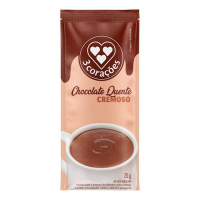 imagem de CHOC QUENTE PO 3 CORACOES 20G  SACHE