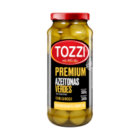 imagem de AZEITONAS VERDE TOZZI 340G C/CAR PREMIUM POTE VIDR