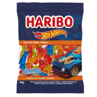 imagem de BALA HARIBO 80G GELATINA SABOR FRUTAS