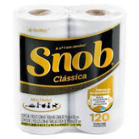 imagem de PAPEL TOALHA SNOB CLASSICA 100FL C/2